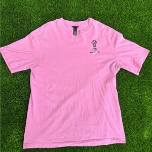 H&M Light Pink Graphic Tee